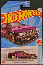Hot Wheels 2024 HW J-Imports Nissan Skyline RS (KDR30) Purple #1/10 HTC40