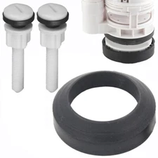 Toilet Hinge Close Coupling Bolts Nuts Toilet Cistern Seal Pan Rubber-Washer Kit