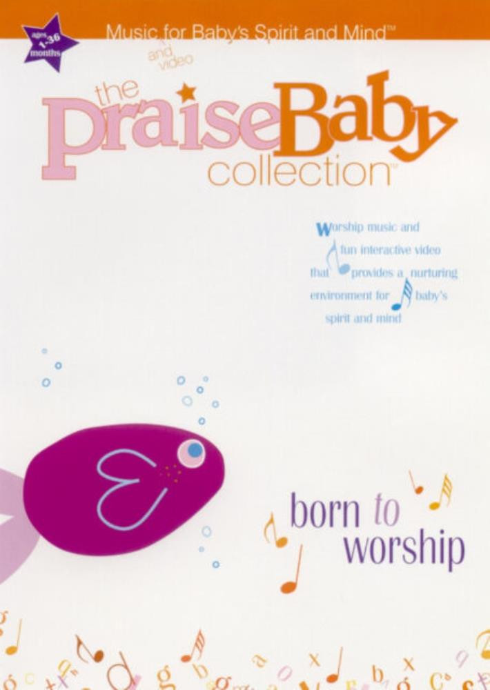 The Praise Baby Collection BORN TO WORSHIP ( REGION 1 ) DVD (2006) FREE SHIPPING