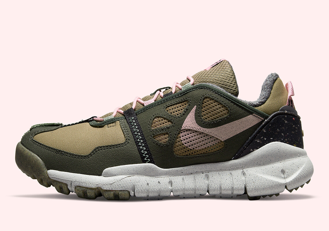 Мужские кроссовки Nike Free Terra Vista с коричневой ламинарией и розовой глазурью CZ1757-300 sz 13