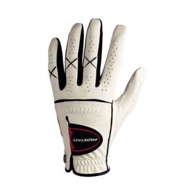 WILSON PROSTAFF DRY - Herren Handschuhe (LH Glove für RH Golfer) WEISS - LARGE