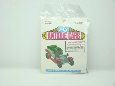 Lion Peugeot Of 1908 - Mini Antique Cars - Model New - Gift Prime
