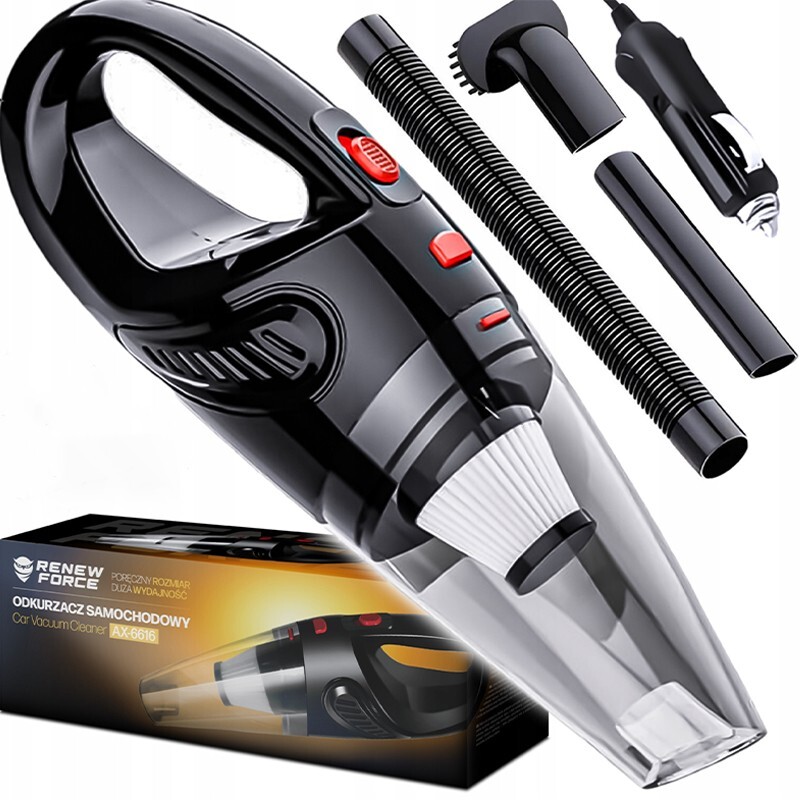 Powerful Car Vacuum Cleaner Portable Wet \ Dry Handheld Strong Suction Cleaner