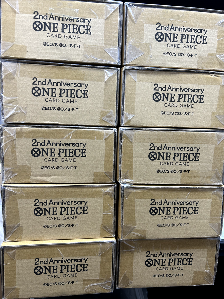 Bandai ONE PIECE Card Game 2nd ANNIVERSARY SET Collection Bandai ONE PIECE Card Game 2nd ANNIVERSARY SET Collection