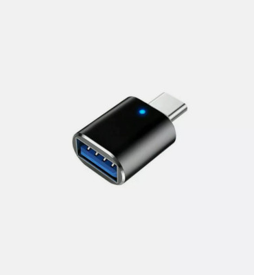 LED USB-C 3.1 Male to USBA Female Adapter Converter OTG Type C Android Phone