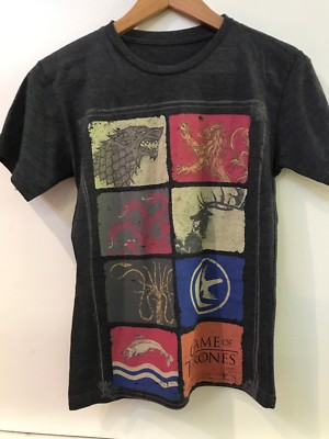 GAME OF THRONES  Piticas Gray Logo T-SHIRT Youth 12