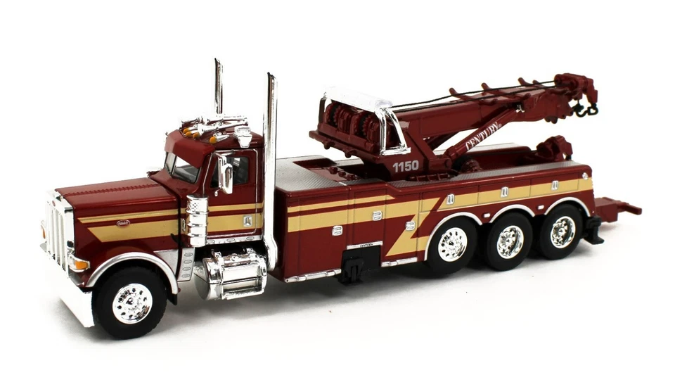 DCP 1:64 *RED & TAN* Peterbilt 389 Day Cab CENTURY 1150 ROTATOR Wrecker *NIB* - Image 2 of 4