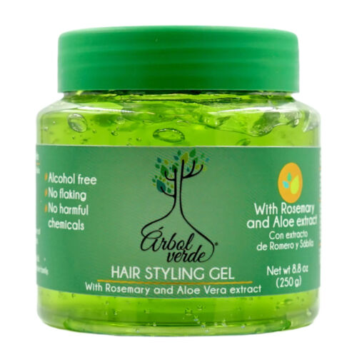 Rosemary Hair Styling Gel, Long Lasting Hold, 8.8 Oz