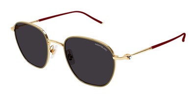 NEW Mont Blanc MB0160S-010 Sunglasses 49mm 100% Authentic