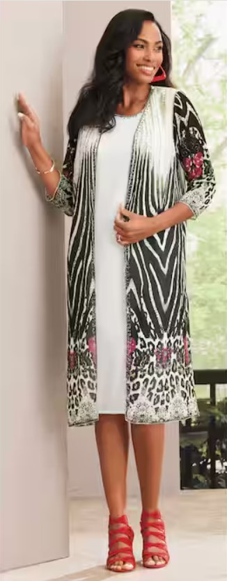 burgundy and white dress Maroon And White Rayon Printed Outwear Midi Dress