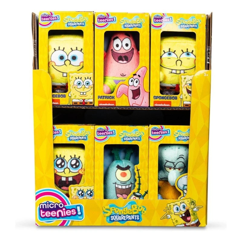 Micro Teenies Spongebob Schwammkopf - Figur wählbar, 7,5 cm - Neu & Versiegelt