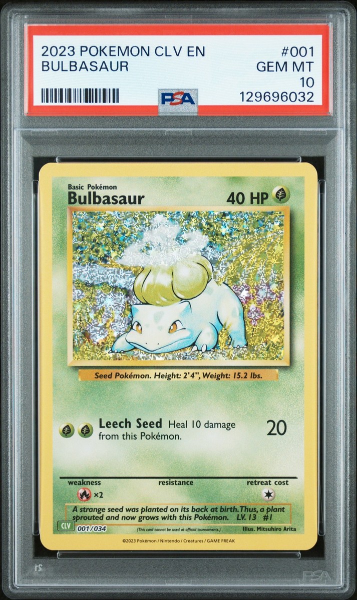 2023 #001 BULBASAUR PSA 10 | eBay