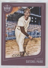 2019 Panini Diamond Kings Plum Framed Satchel Paige (Pitching) #21 HOF f5g