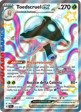 TOEDSCRUEL ex 213/091 - PAF - ITA - Destino di Paldea - POKEMON - Shiny