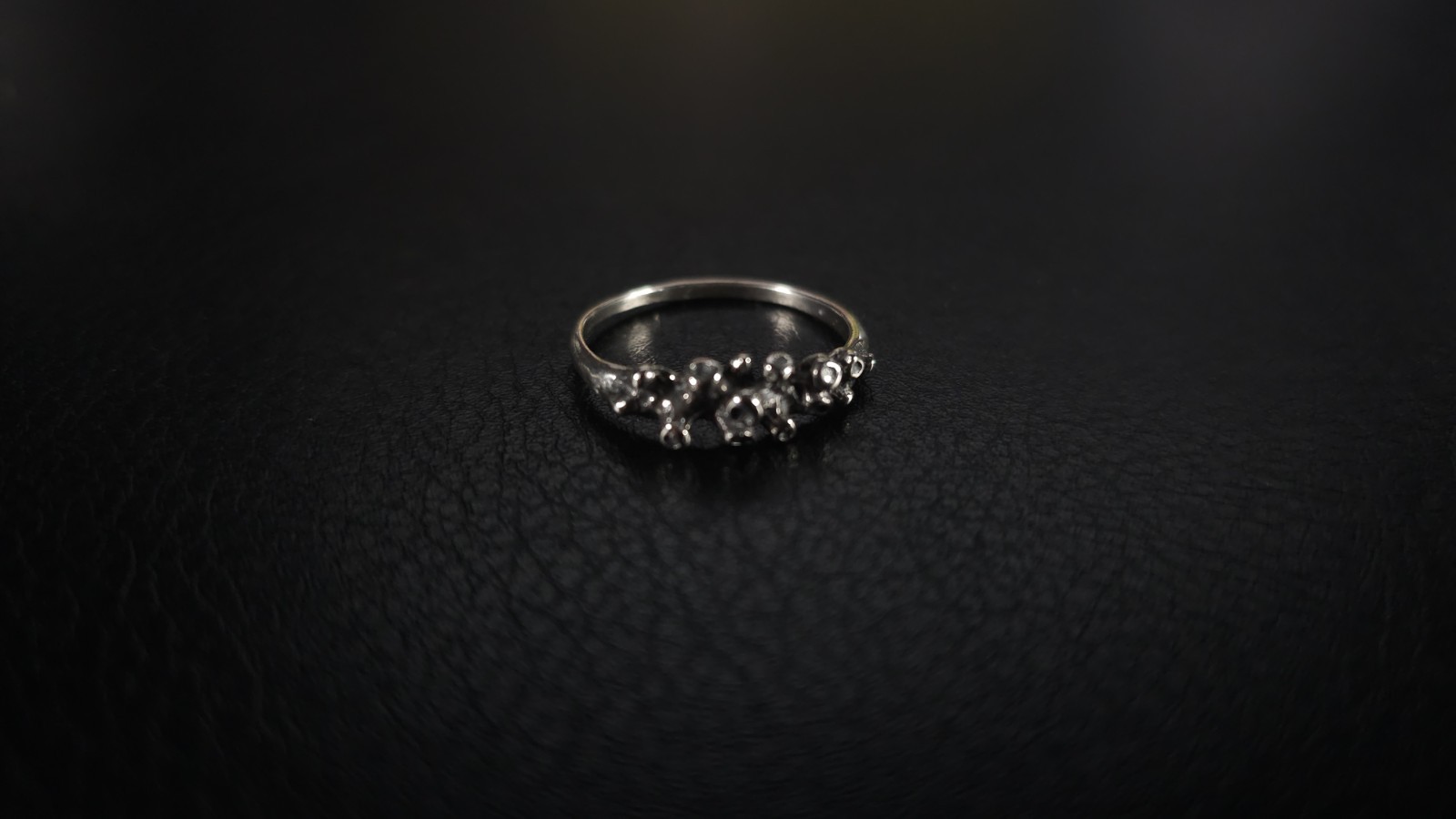 Sterling Silver Barnacle Ring - image 1