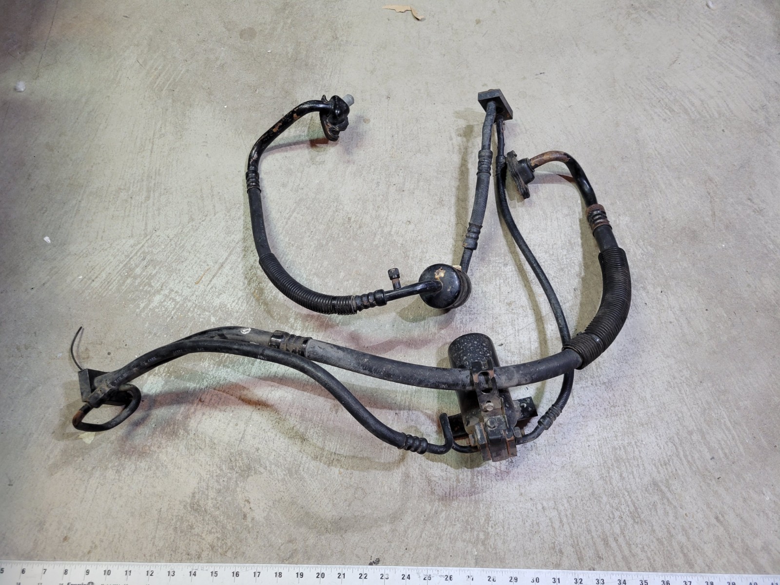 1989 Chrysler TC By Maserati 2.2L Turbo Complete AC Charge Line Hoses R12