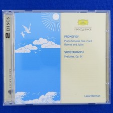 Sergei Prokofiev, Dmitri Shostakovich Piano Sonatas, Preludes Lazar Berman - CD