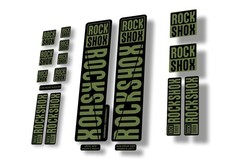 Rock Shox 2018 Decal Set For 30 32 RS1 Mountain Bike Cycling Sticker Olive