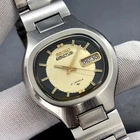 Vintage Seiko 5 Actus JDM Automatic Two Tone UFO Shape Japan Men Watch 7019-5010
