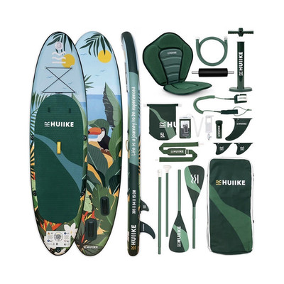 HUIIKE Tropical Collection Allrounder SUP Kajak Set aufblasbar mit Zubehör