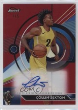 2023-24 Topps Finest Red Refractor 1/5 Collin Sexton #FA-CS Auto 1yj
