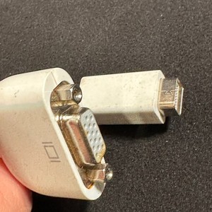 Original Apple Mini DisplayPort auf VGA Adapter A1307 MacBook Air Pro Monitor To