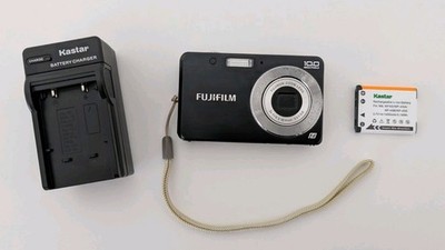 Fujifilm FinePix J20 10.0MP Digital Camera - Black + Battery