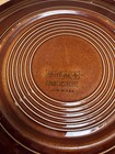 Vintage Sheffield Amberstone Brown Floral Stoneware Dinner Plate 10.5in Round  — photo 3