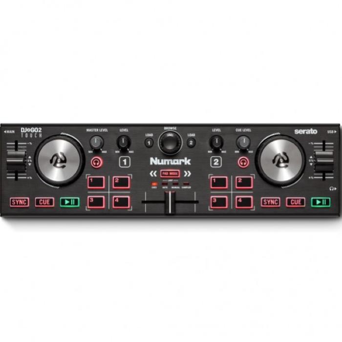 Controller DJ Tascabile Numark DJ2GO2 Touch MIDI USB Serato Lite