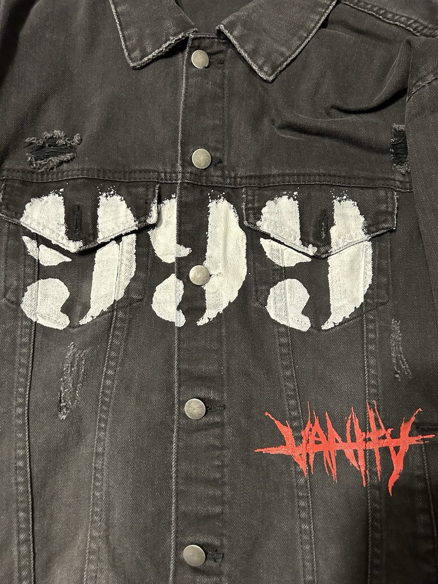 Juice Wrld 999 Club Forget Me Denim Jacket Size Medium VERY RARE 
