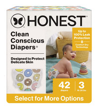 The Honest Company Clean Conscious Baby Diapers Size 3 16  28 lbs Hypoallergeni
