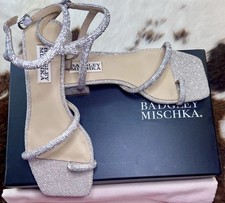 Gorgeous sparkly BADGLEY MISCHKA, Dakotah , sandals size 5 NIB