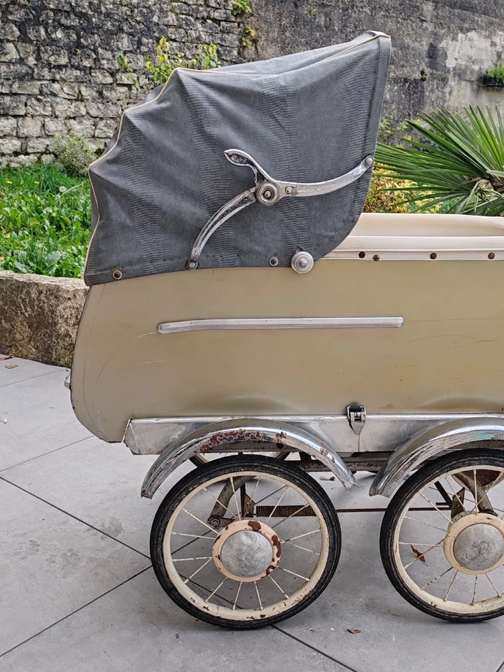 Landau ancien année 40-50 à restaurer LYS - Photo 2/4