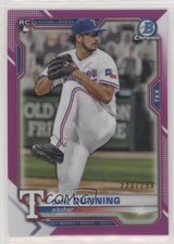 2021 Bowman Chrome Fuchsia Refractor 223/299 Dane Dunning #75 s3g