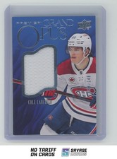 2024-25 Upper Deck Premier Grand Opus Jersey Cole Caufield /149 #GO-CC Montreal