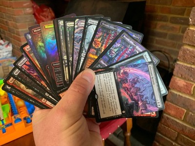 mtg - ein Multi-Angebot namens Tom, verschiedene rot / schwarze Karten