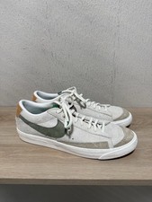 Nike Blazer Low '77 PRM Ugly Duckling Shoes Mens Sz 9 White Sneakers DM7582-100