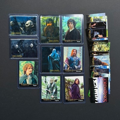 2001 Topps The Lord of the Rings Fellowship of the Ring - Foil & base Cards -
