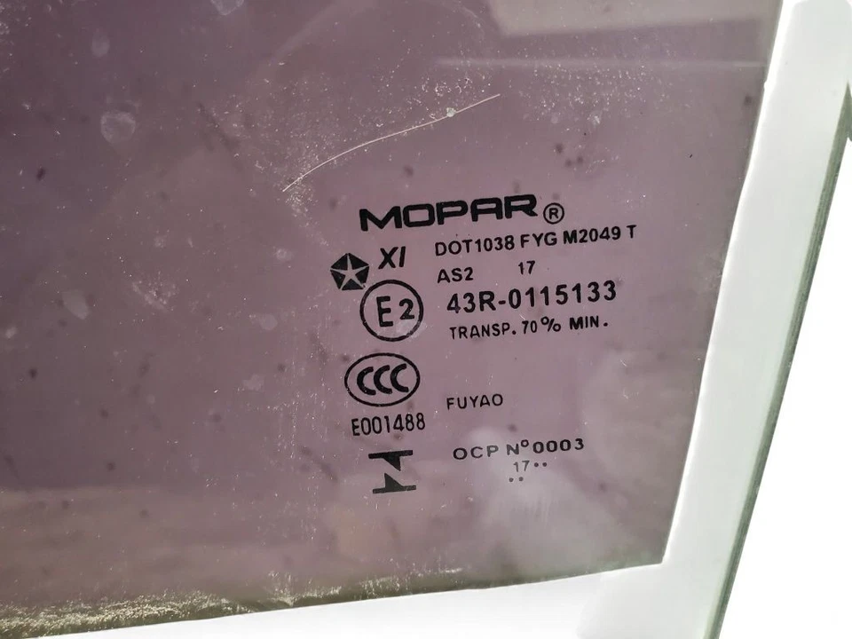 Jeep Grand Cherokee 2018 Fenster Scheibe Tür vorne (4-Türer) DOUBLE ATV112568 - Bild 4 von 4