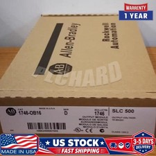 1Pc Allen Bradley  1746-OB16 SER D SLC 500 PLC Output Module 1746OB16 in box