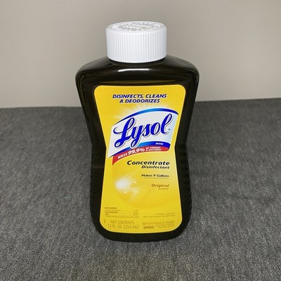 Lysol Concentrate Disinfectant Original Scent 12 Fl oz Makes 9 Gallons