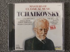 Masters of Classical Music, Vol. 6: Tchaikovsky - Audio CD - GOOD