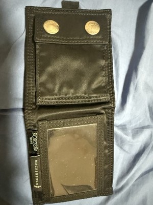 Porter Yoshida & Mackintosh Wallet Heat Tech Black Casual Tanker 
