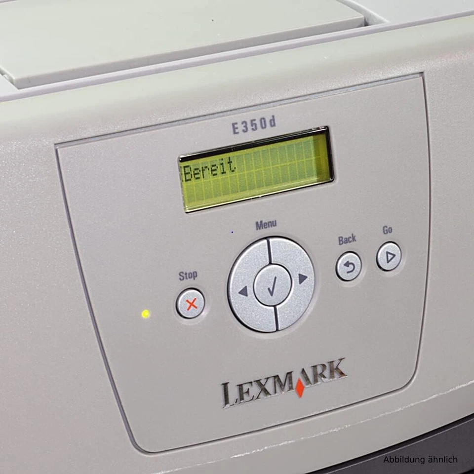 LEXMARK E350D A4 USB PARALLEL DUPLEX MONO LASER PRINTER 33S0400 /NO TONER & DRUM - Image 3 of 4