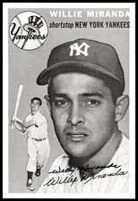 Willie Miranda Baseball Signed 5.5 x 8" Photo Auto (no COA) *CF4