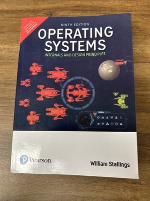 Operating Systems:Internals & Design by Stallings 9th INTL ED- 9789352866717