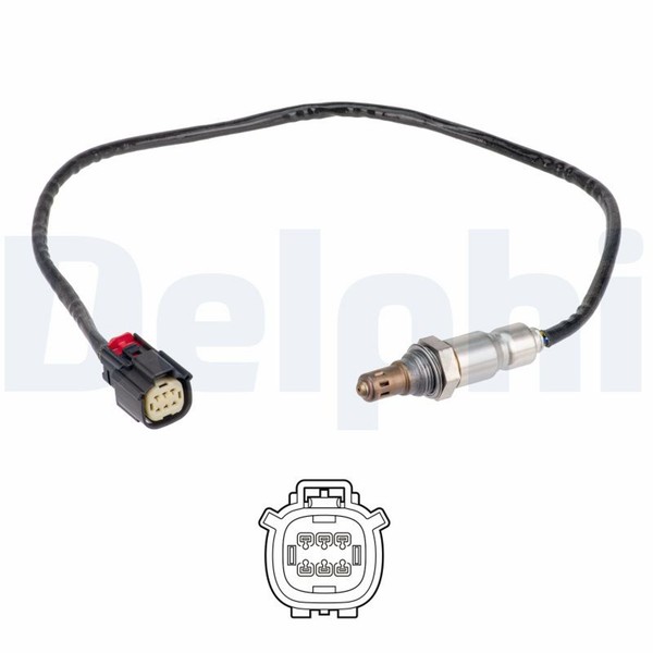 Lambdasonde Sensor Abgassteuerung Delphi ES21398-12B1 FüR Ford Focus 3 Turnier 2-image
