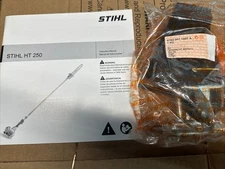 STIHL HT 250, HT250 Pole Saw Pruner Owners Operators Manual Tools Strap