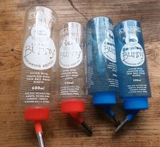 1 Large, 3x320ml Crystal De-luxe Drinking Bottles-rabbits, guinea pigs, parrots