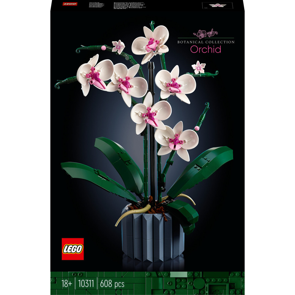Merchandising Lego: 10311 - Icons - Botanical Collection - Orchid - Immagine 7